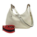 Gucci White Leather Shoulder Bag (Pre-Owned)