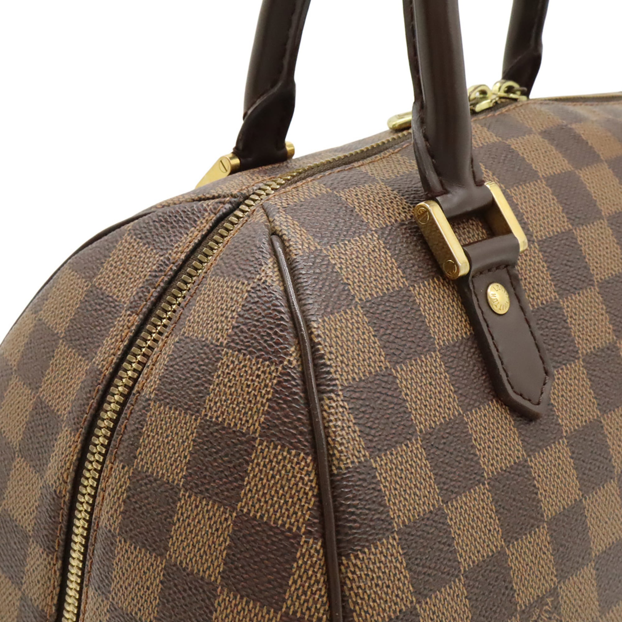 Louis Vuitton Brown Pvc Handbag (Pre-Owned)