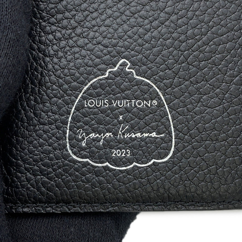 Louis Vuitton Dot Infinity (Yayoi Kusama) Black Noir Monogram Empreinte Wallet (Bi-Fold) (Pre-Owned)