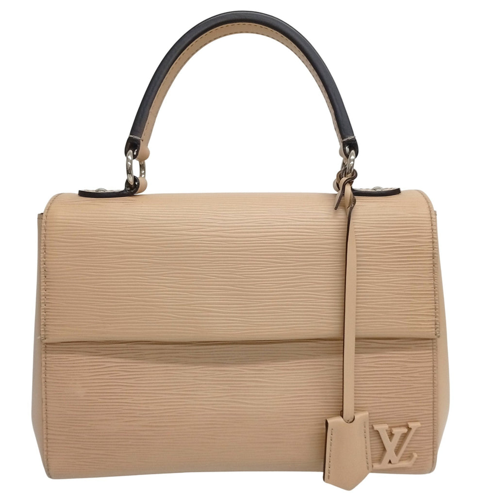 Louis Vuitton Beige Epi Leather Handbag Shoulder Bag (Pre-Owned)