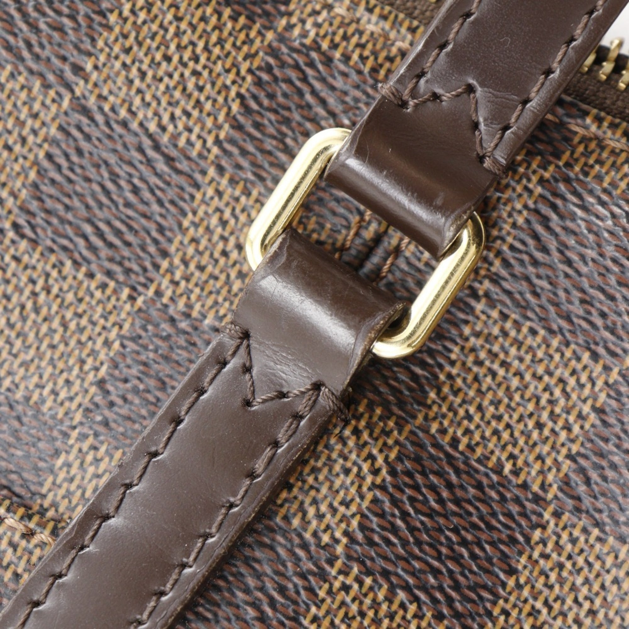 Louis Vuitton Damier Brown Damier Canvas Tote Bag (Pre-Owned)