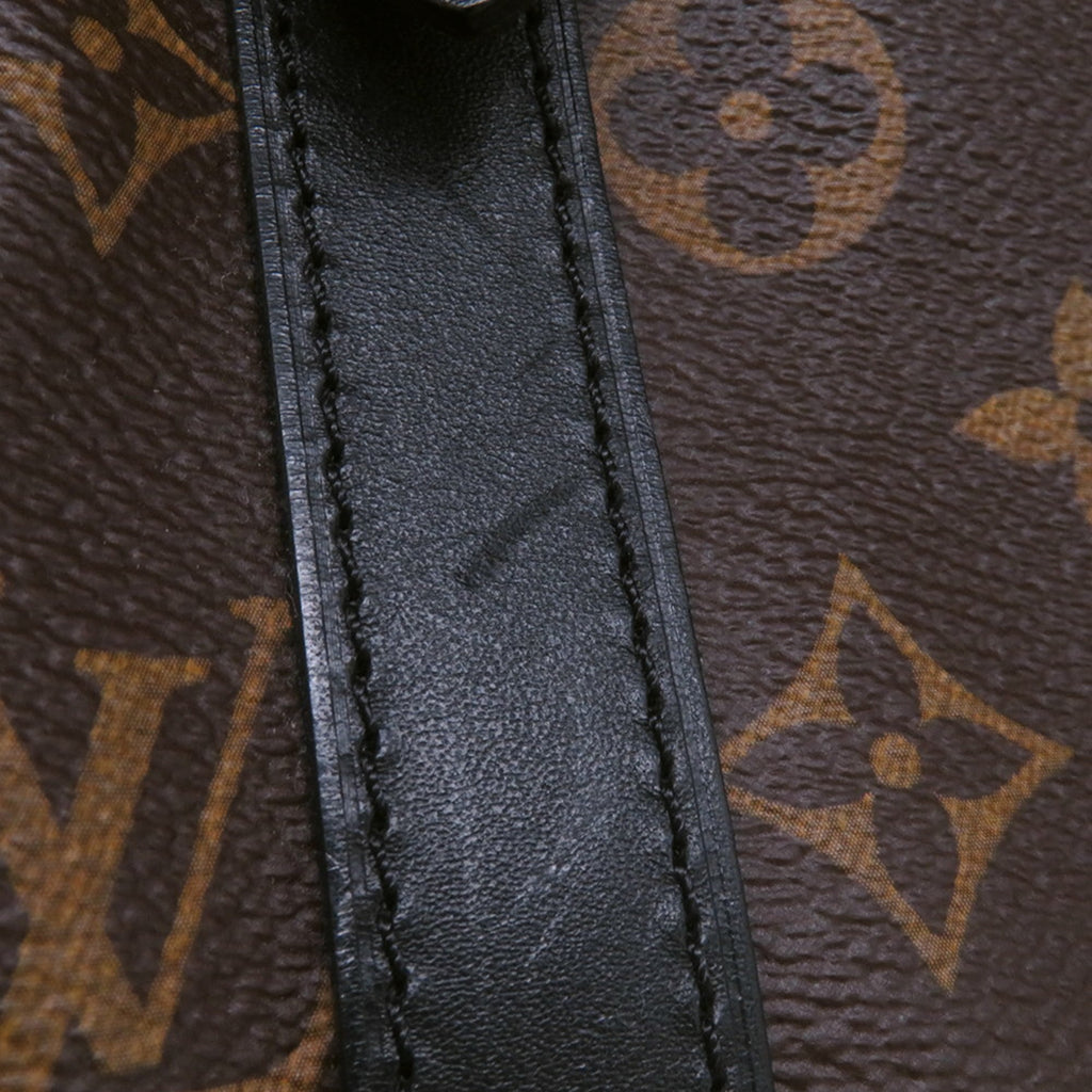 Louis Vuitton Monogram Macassar Black Noir Backpack (Pre-Owned)