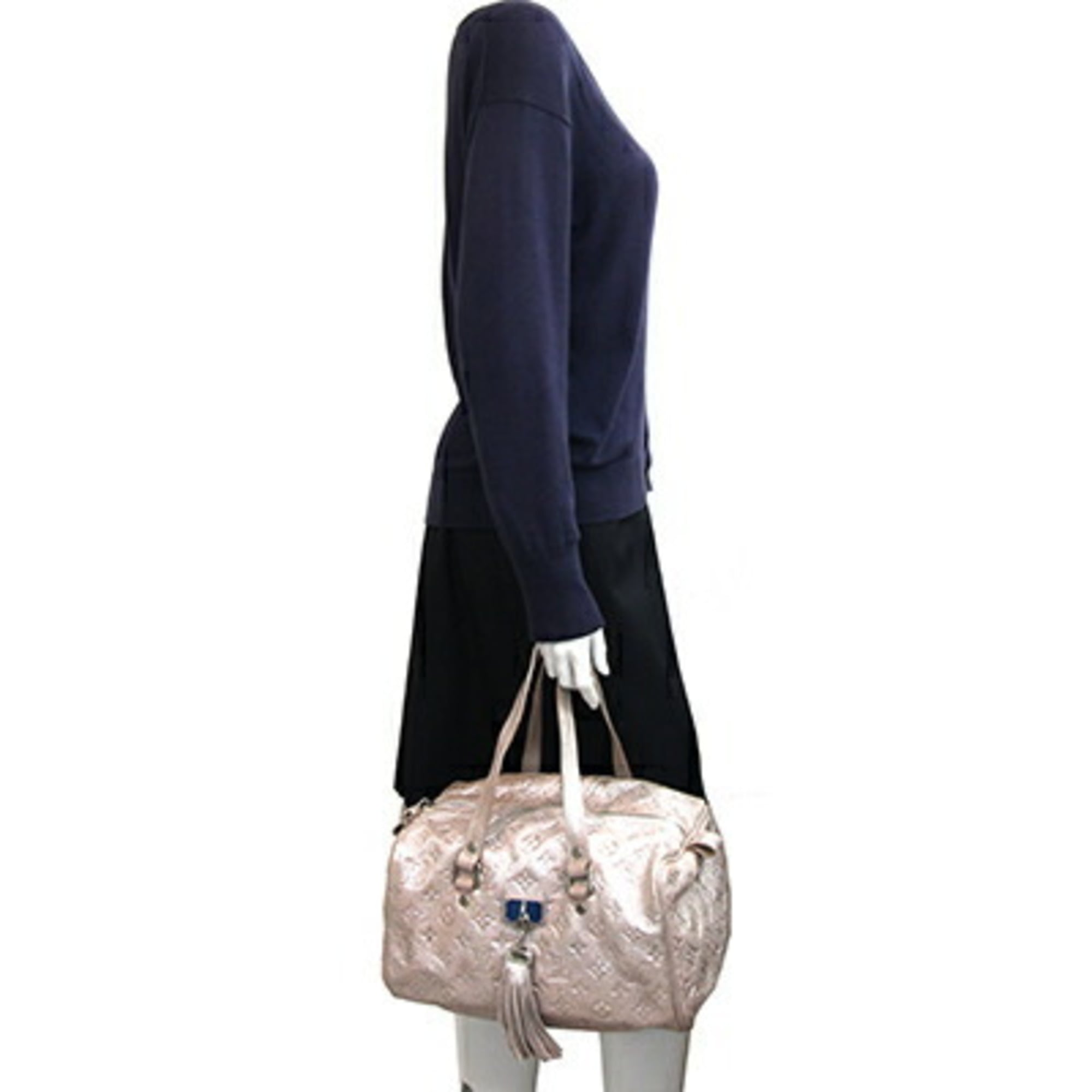 Louis Vuitton Peche Leather Handbag (Pre-Owned)