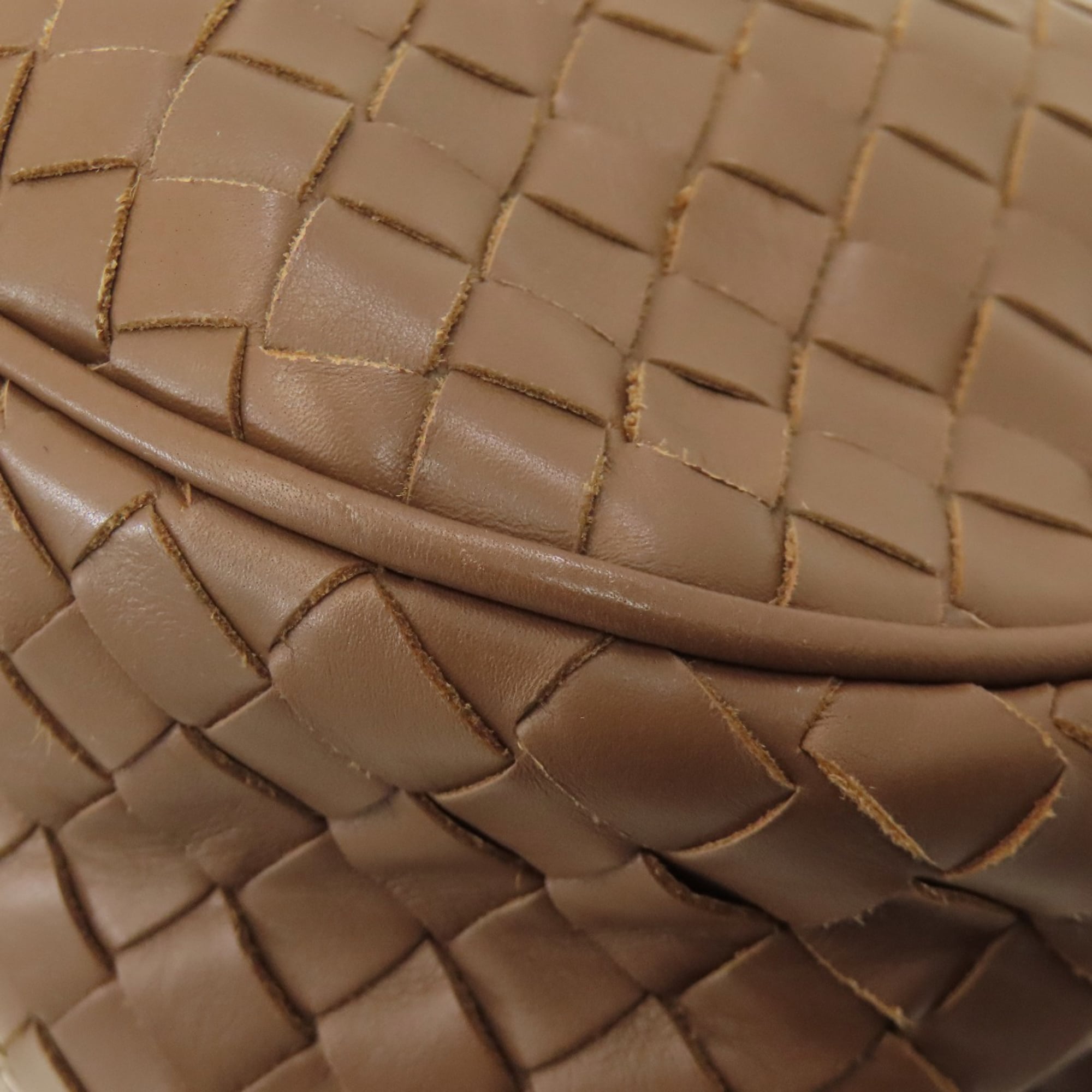Bottega Veneta Brown Leather Tote Bag (Pre-Owned)