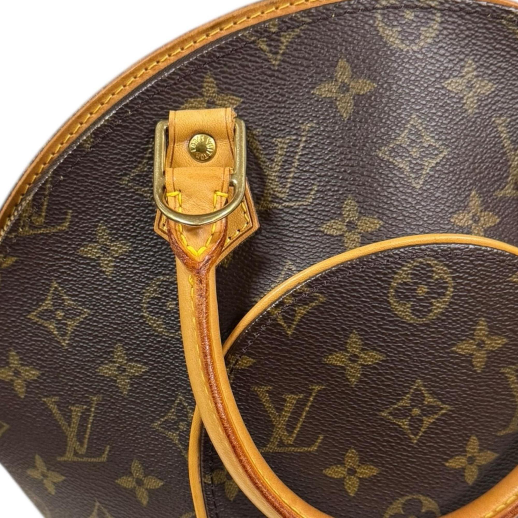 Louis Vuitton Brown Monogram Canvas Handbag (Pre-Owned)