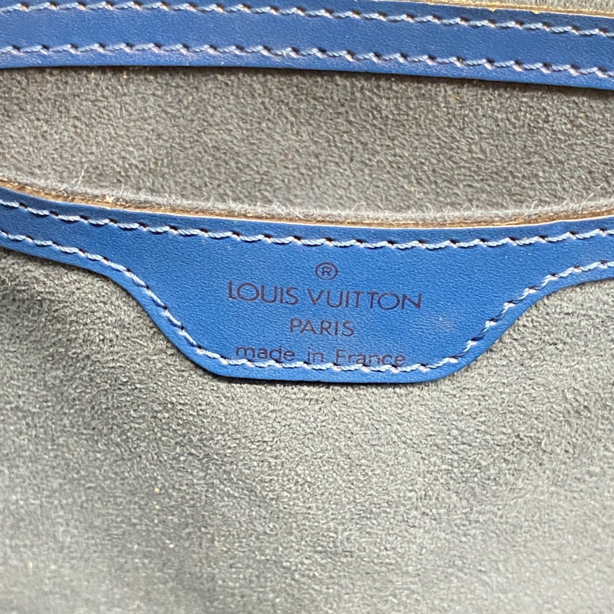 Louis Vuitton Toledo Blue Handbag (Pre-Owned)