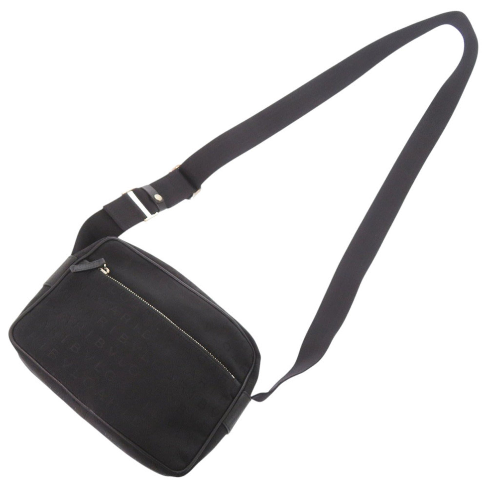 Bvlgari Black Canvas Shoulder Bag (Pre-Owned)