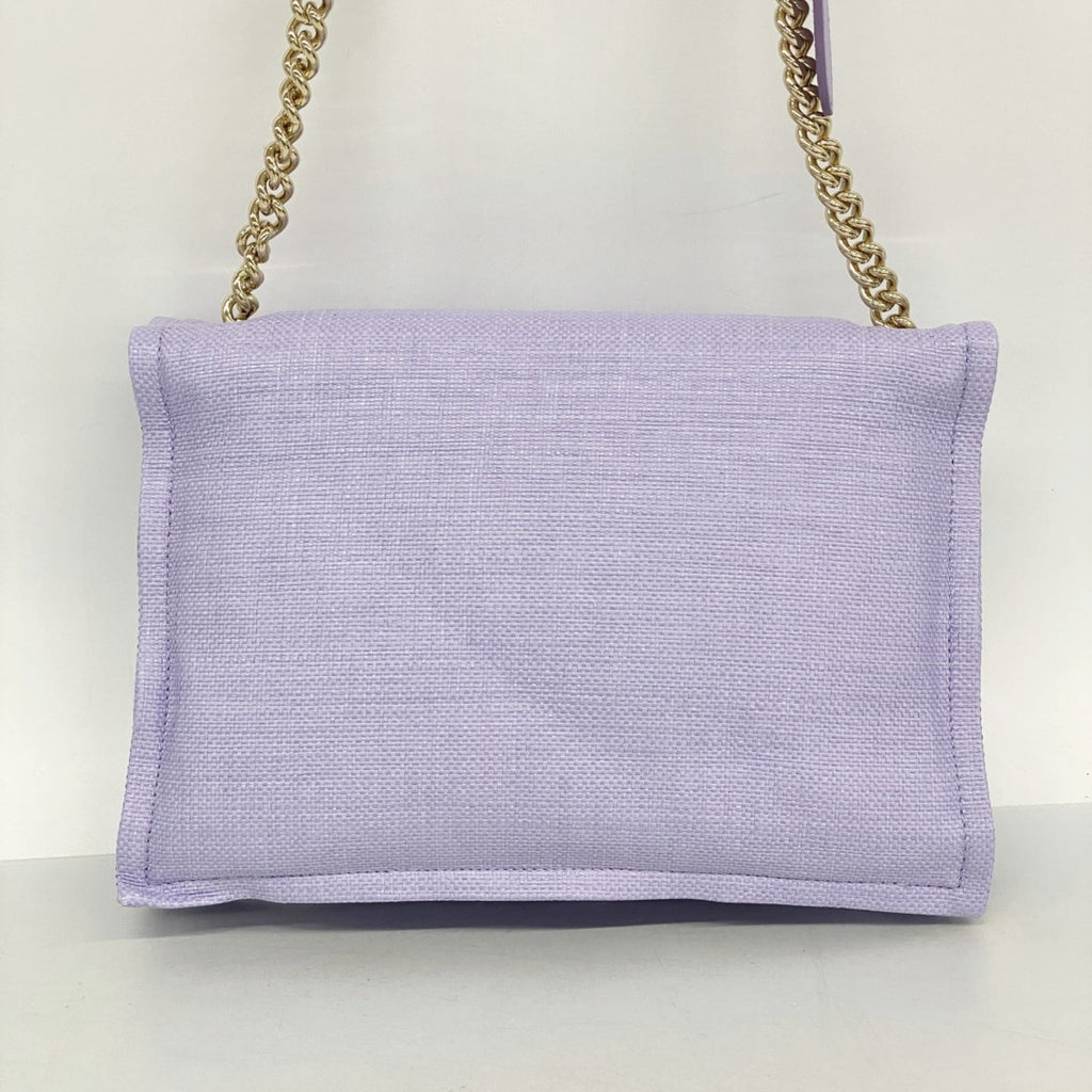 Salvatore Ferragamo Purple Canvas Shoulder Bag (Pre-Owned)