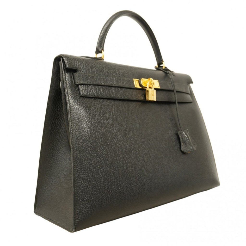 Hermes Black Ardennes Leather Handbag (Pre-Owned)
