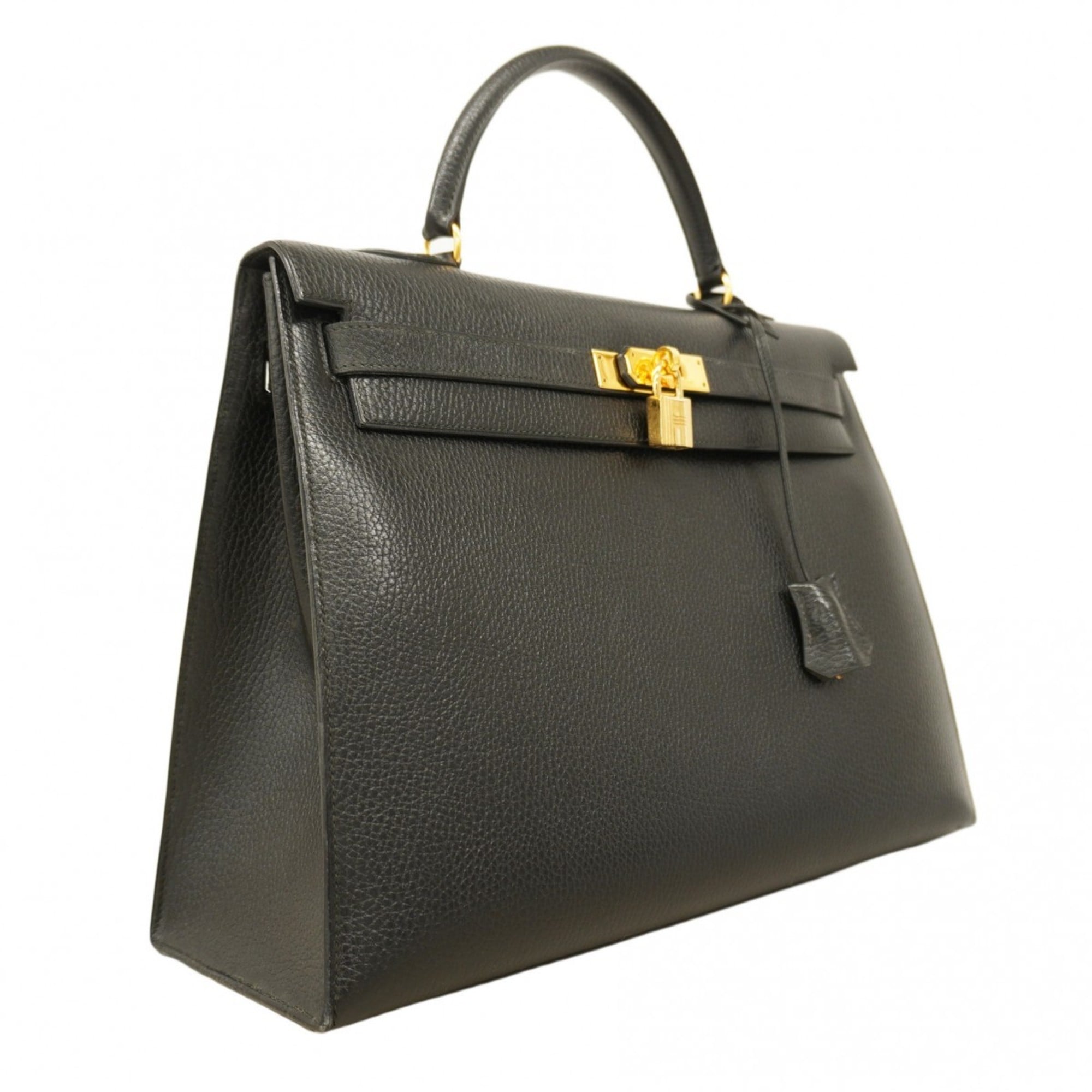Hermes Black Ardennes Leather Handbag (Pre-Owned)
