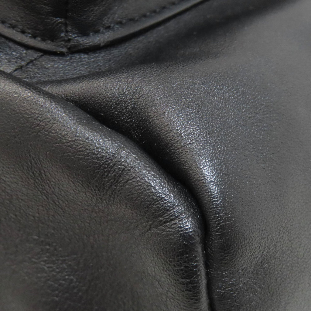 Coach Black Leather Sling Bag (Pre-Owned)