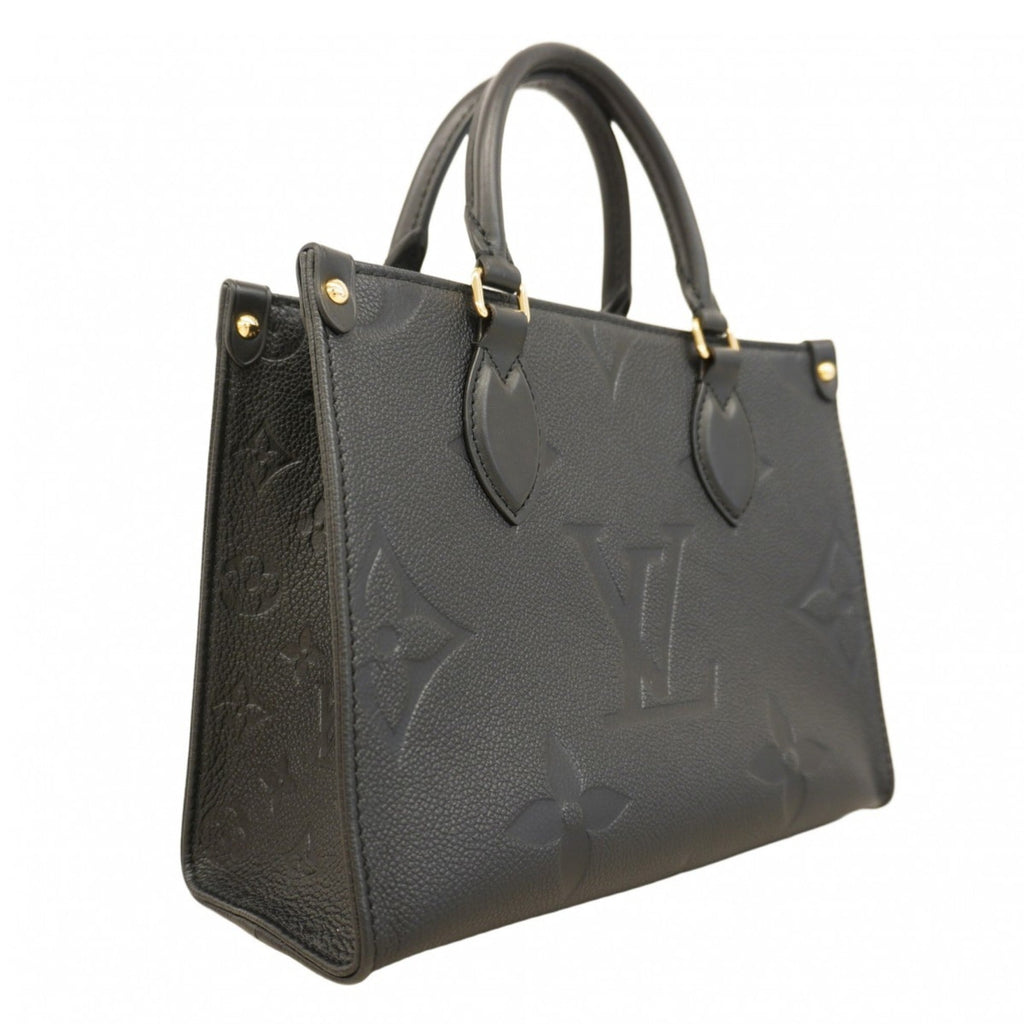 Louis Vuitton Noir Handbag (Pre-Owned)