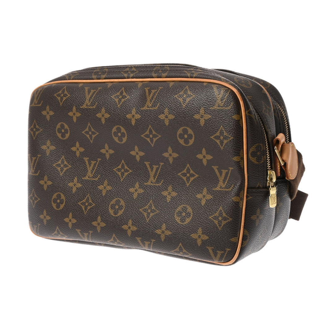 Louis Vuitton Brown Monogram Canvas Shoulder Bag (Pre-Owned)