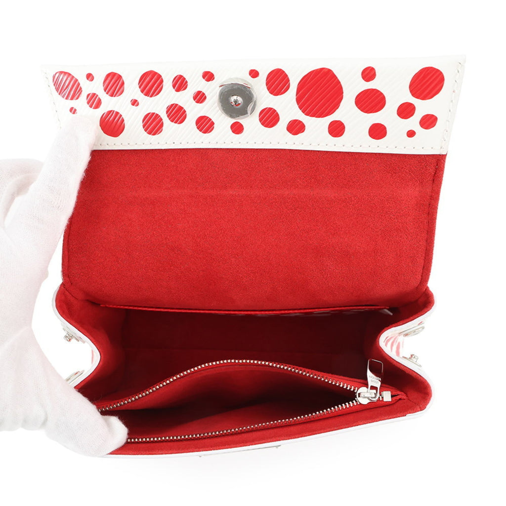 Louis Vuitton Blanc Rouge Epi Leather Handbag Shoulder Bag (Pre-Owned)