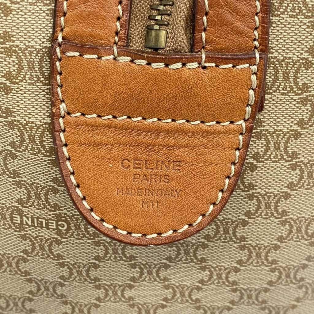 Celine Brown Pvc Handbag (Pre-Owned)
