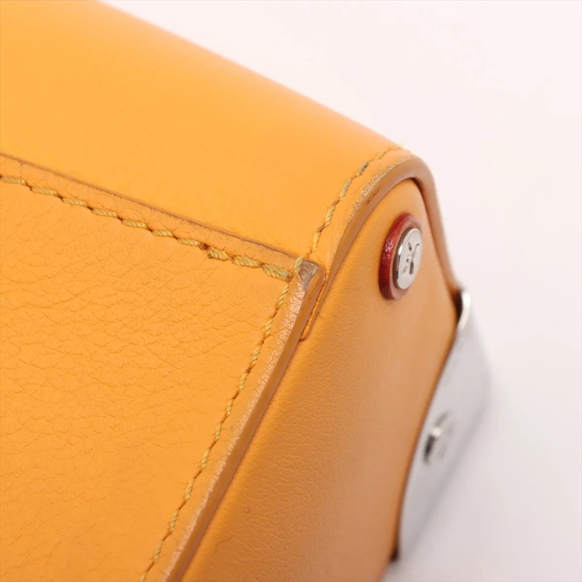 Louis Vuitton Saffron Leather Shoulder Bag (Pre-Owned)