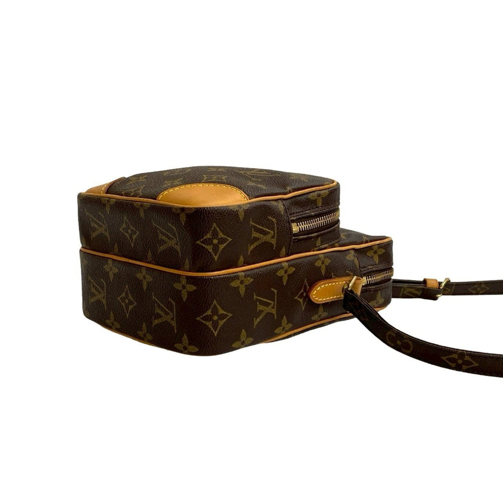 Louis Vuitton Brown Leather Pvc Pochette Shoulder Bag (Pre-Owned)