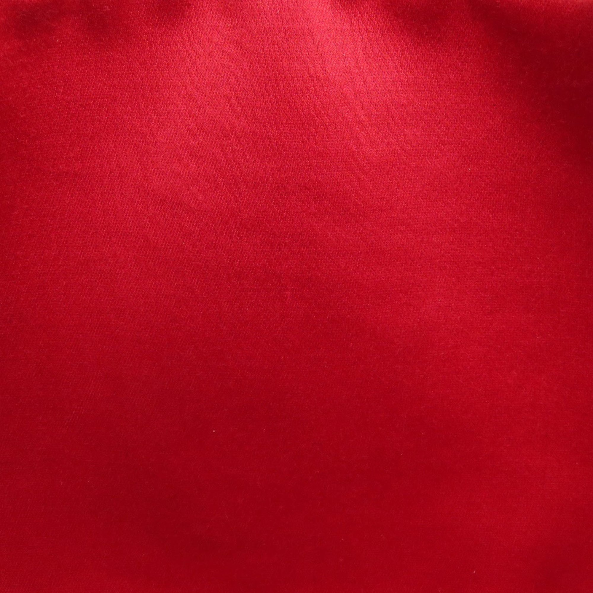 Miu Miu Red Color Canvas Shoulder Bag (Pre-Owned)