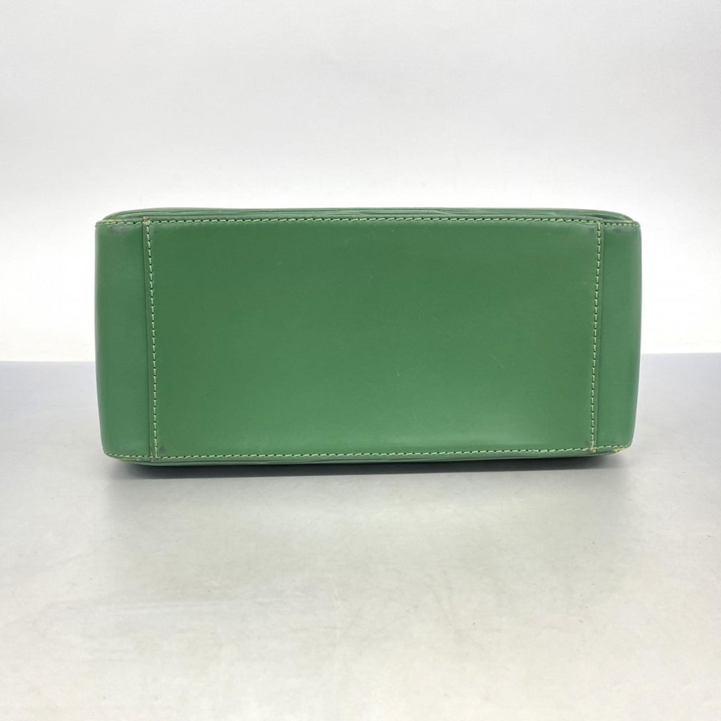 Louis Vuitton Borneo Green Handbag (Pre-Owned)