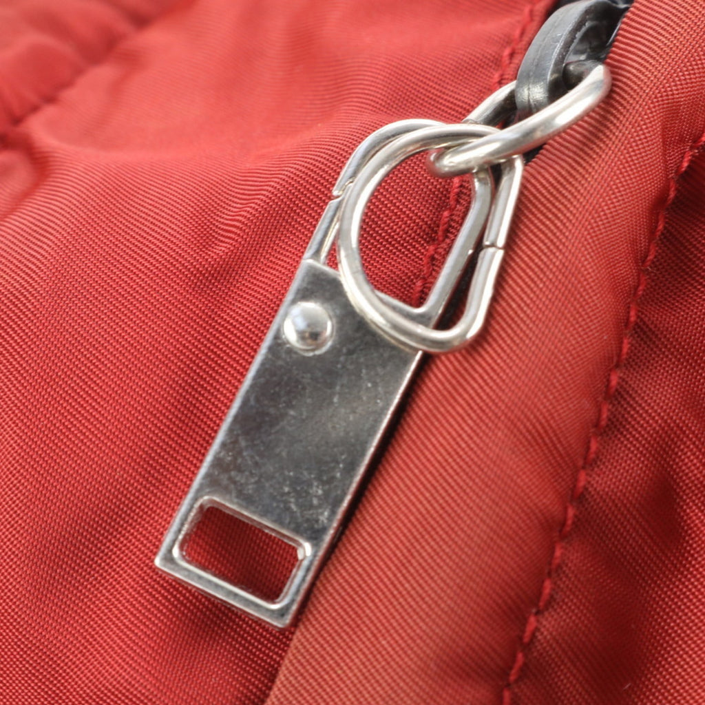 Prada Red Color Backpack (Pre-Owned)