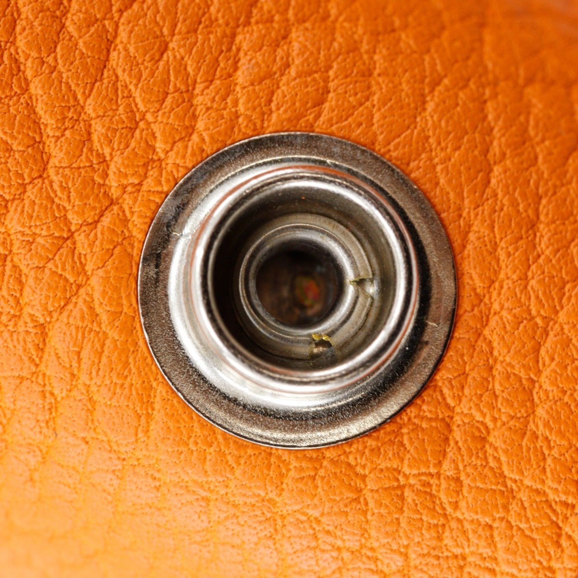 Hermes Garden Orange Negonda Leather Tote Bag (Pre-Owned)