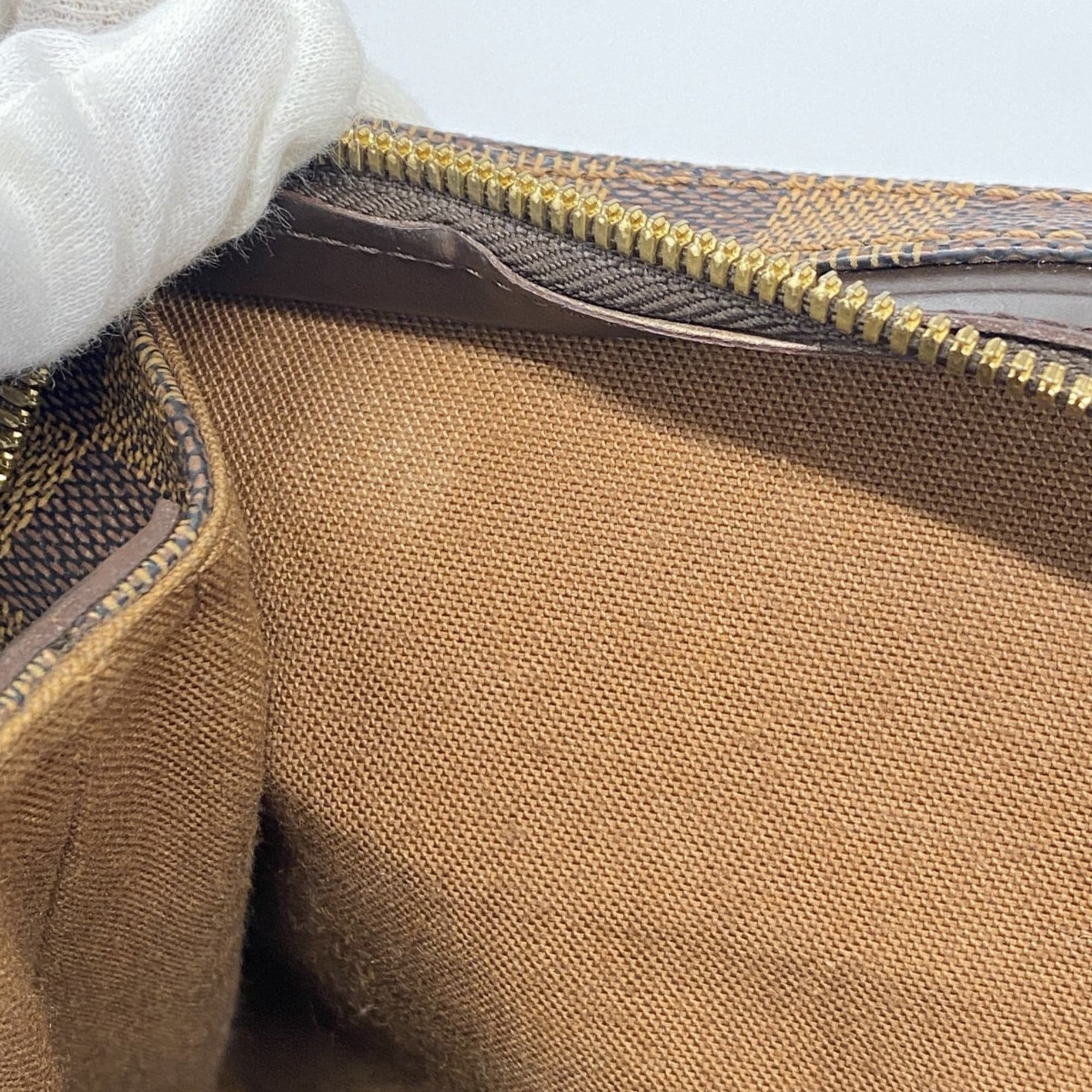 Louis Vuitton Brown Ebene Shoulder Bag (Pre-Owned)