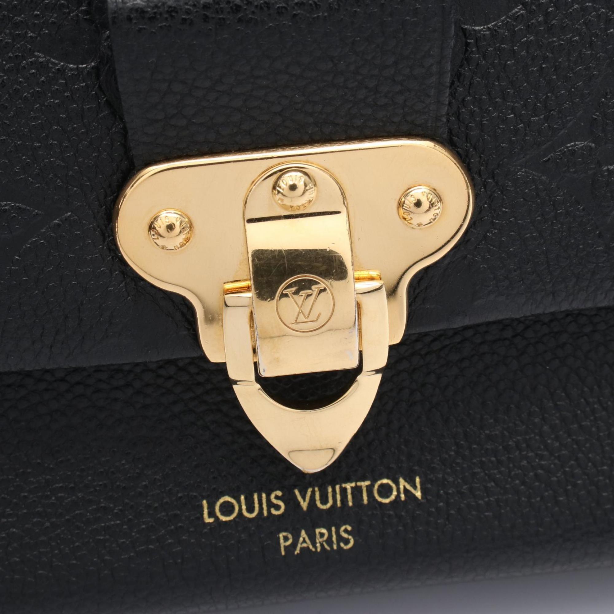 Louis Vuitton Black Noir Monogram Empreinte Shoulder Bag (Pre-Owned)