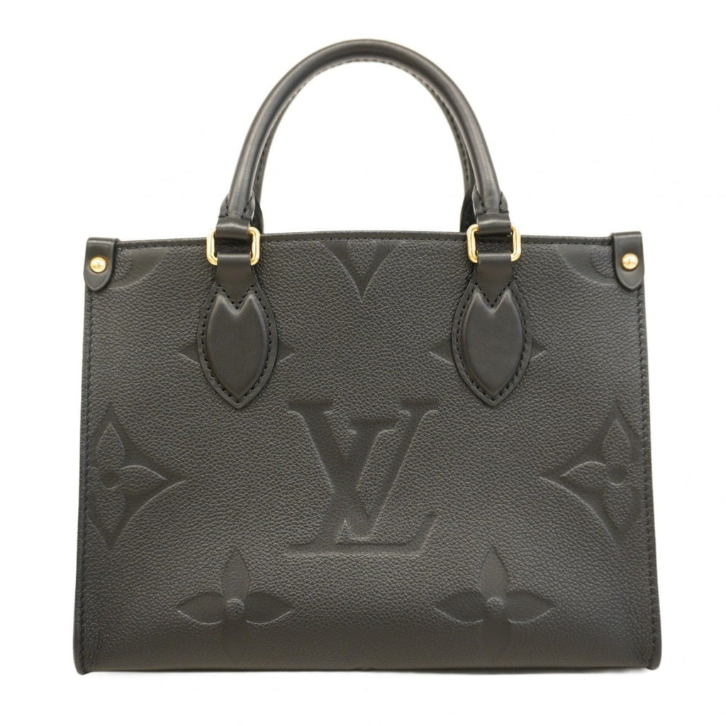 Louis Vuitton Noir Handbag (Pre-Owned)