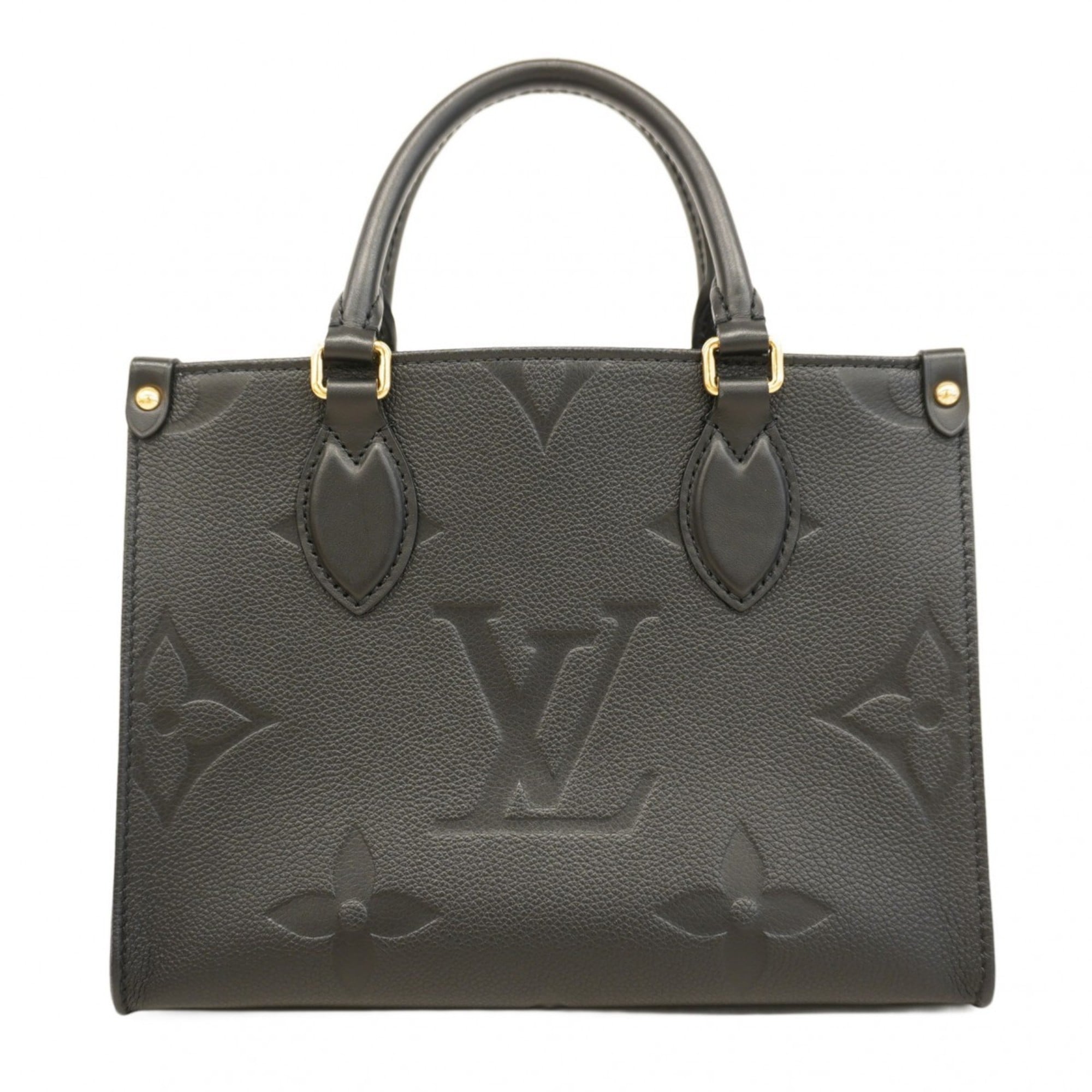 Louis Vuitton Noir Handbag (Pre-Owned)