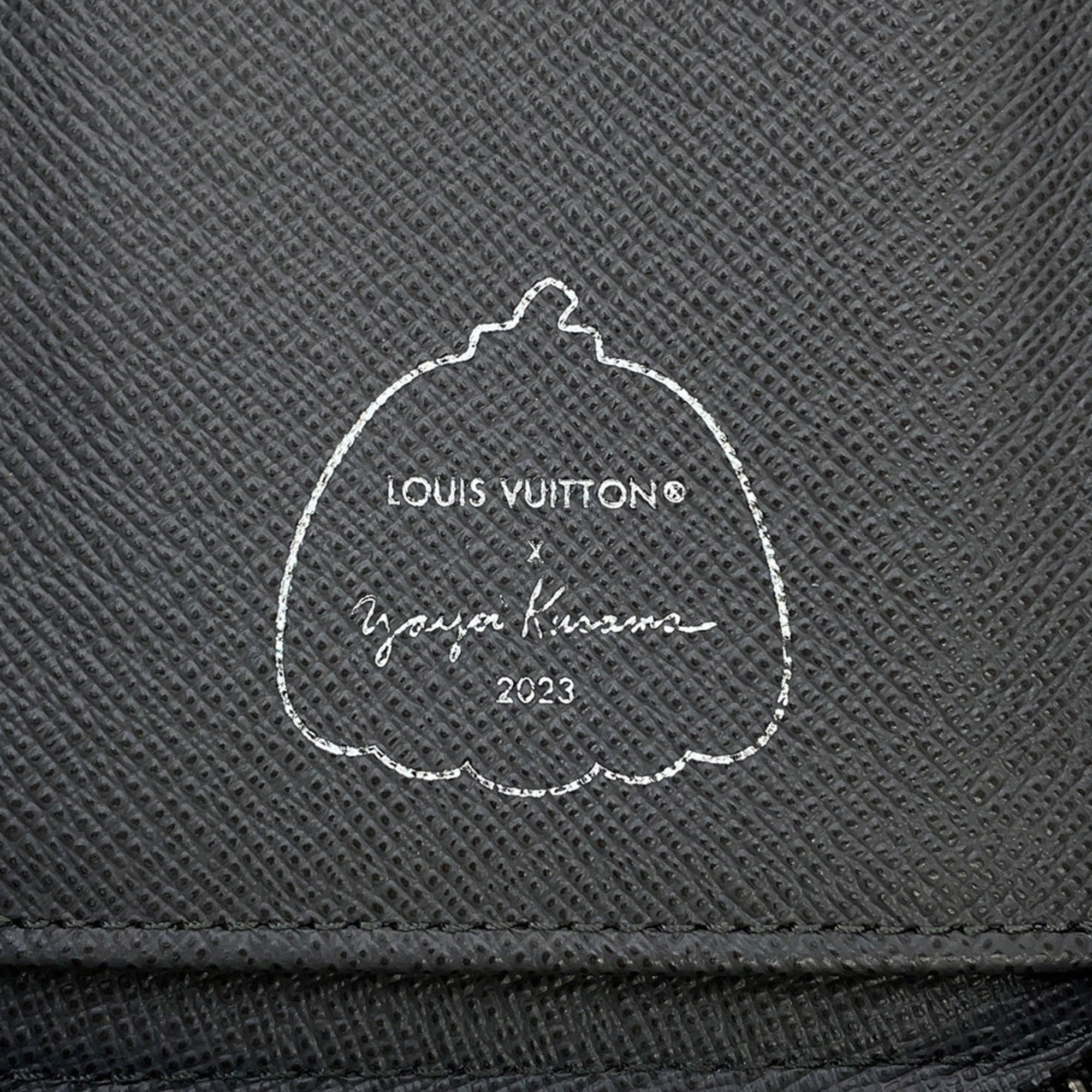 Louis Vuitton Monogram Eclipse Gray Monogram Eclipse Long Wallet (Bi-Fold) (Pre-Owned)