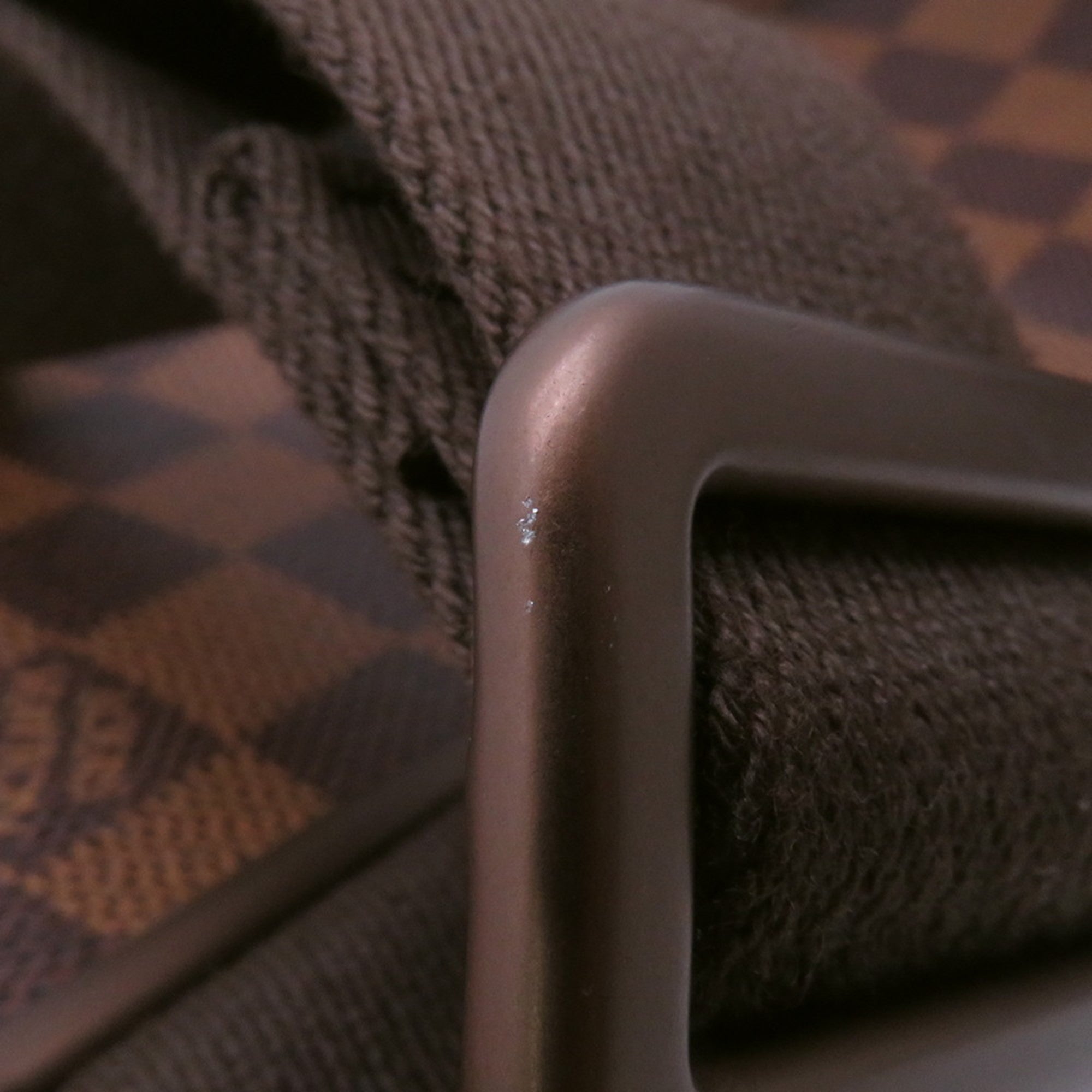 Louis Vuitton Damier Brown Ebene Pochette Shoulder Bag (Pre-Owned)