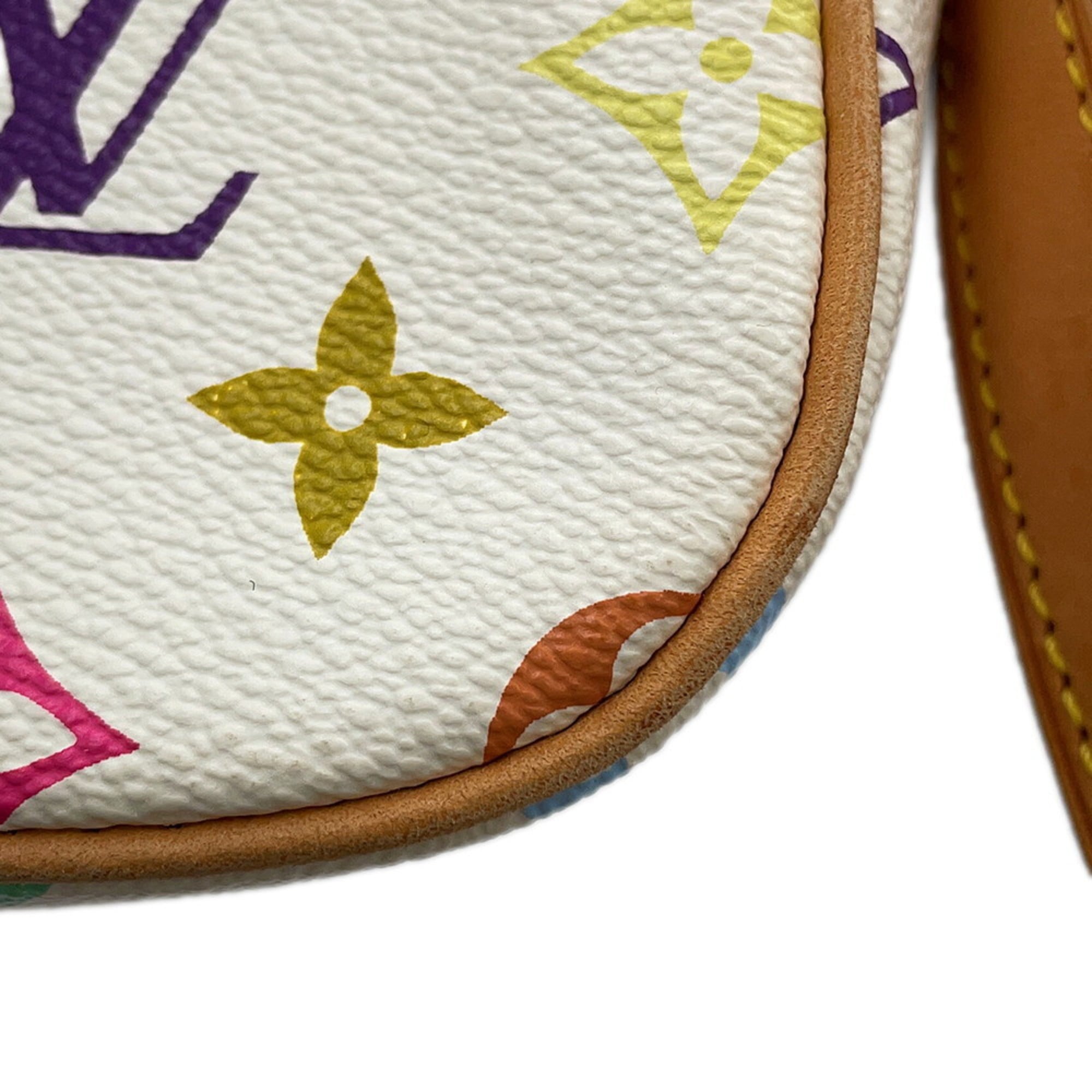 Louis Vuitton Monogram Multicolore Blanc Monogram Multicolore Shoulder Bag (Pre-Owned)