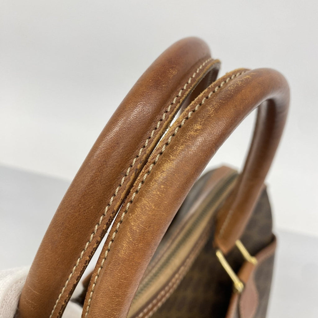 Celine Brown Pvc Handbag (Pre-Owned)