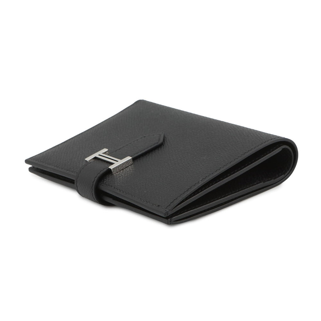 Hermes Black Epsom Leather Wallet (Bi-Fold) (Pre-Owned)