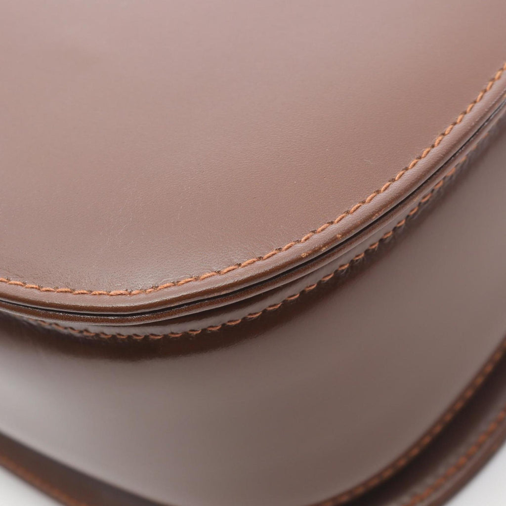 Gucci Brown Leather Handbag (Pre-Owned)