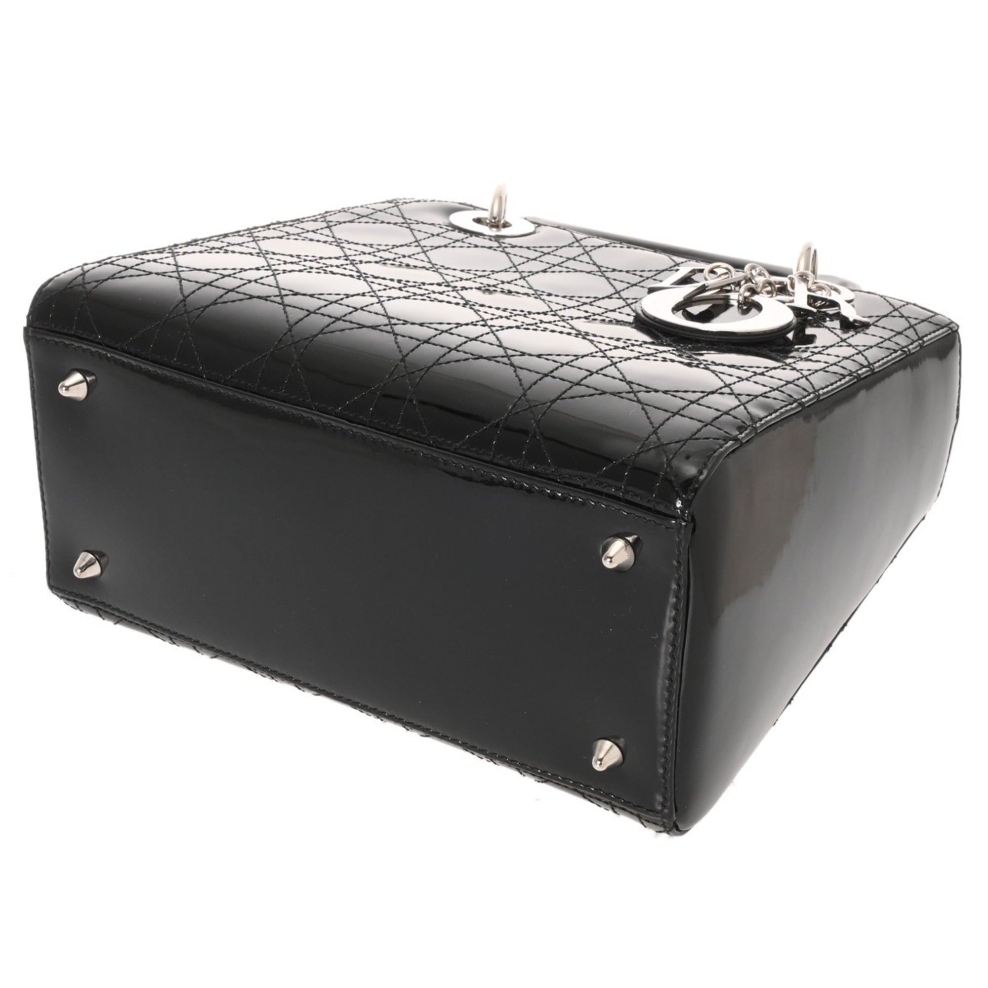 Christian Dior Black Leather Handbag (Pre-Owned)