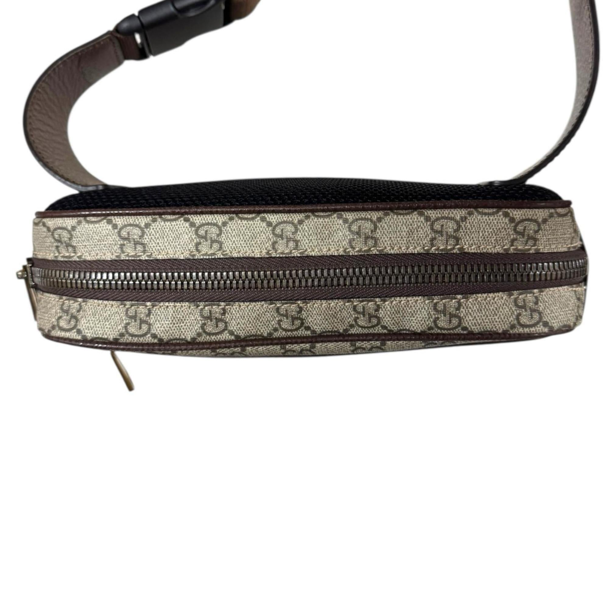 Gucci Beige Gg Supreme Sling Bag (Pre-Owned)