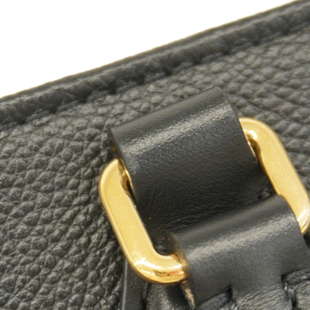 Louis Vuitton Noir Handbag (Pre-Owned)