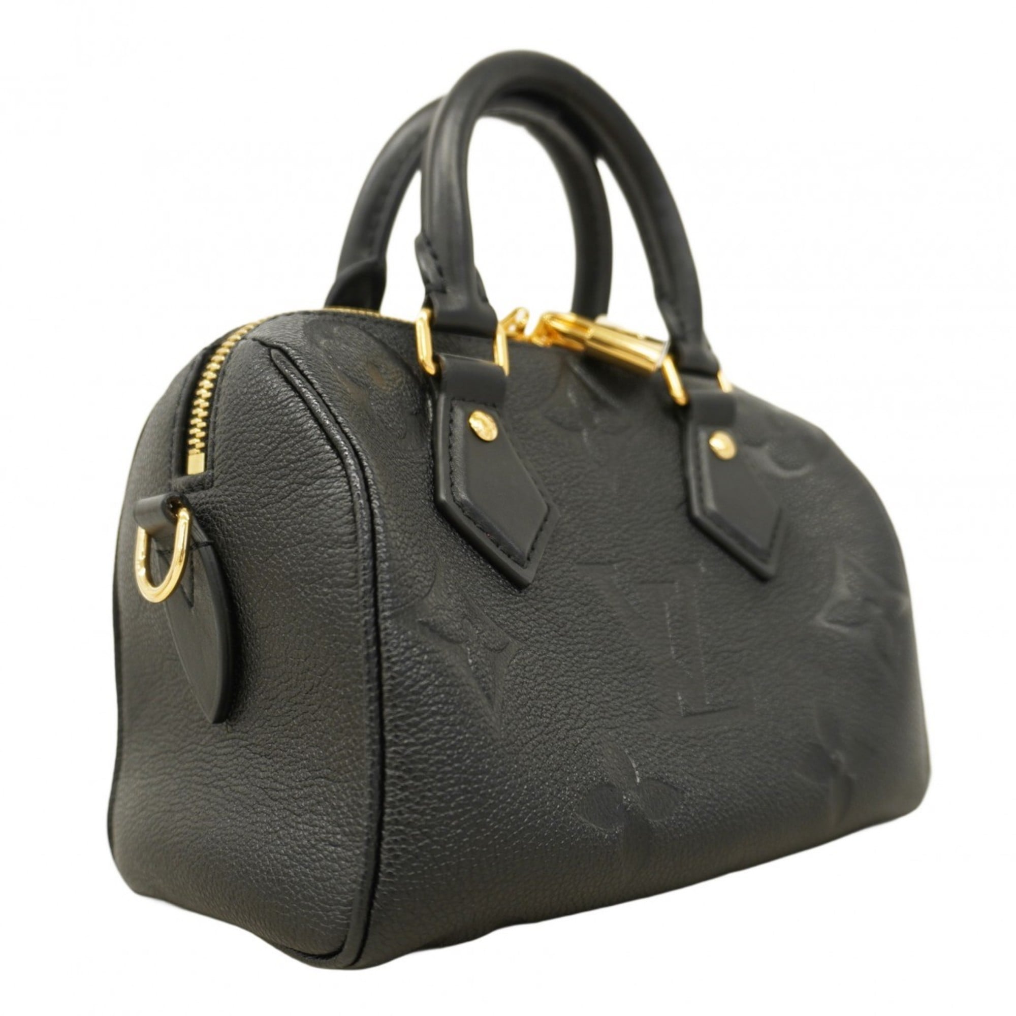 Louis Vuitton Noir Handbag (Pre-Owned)