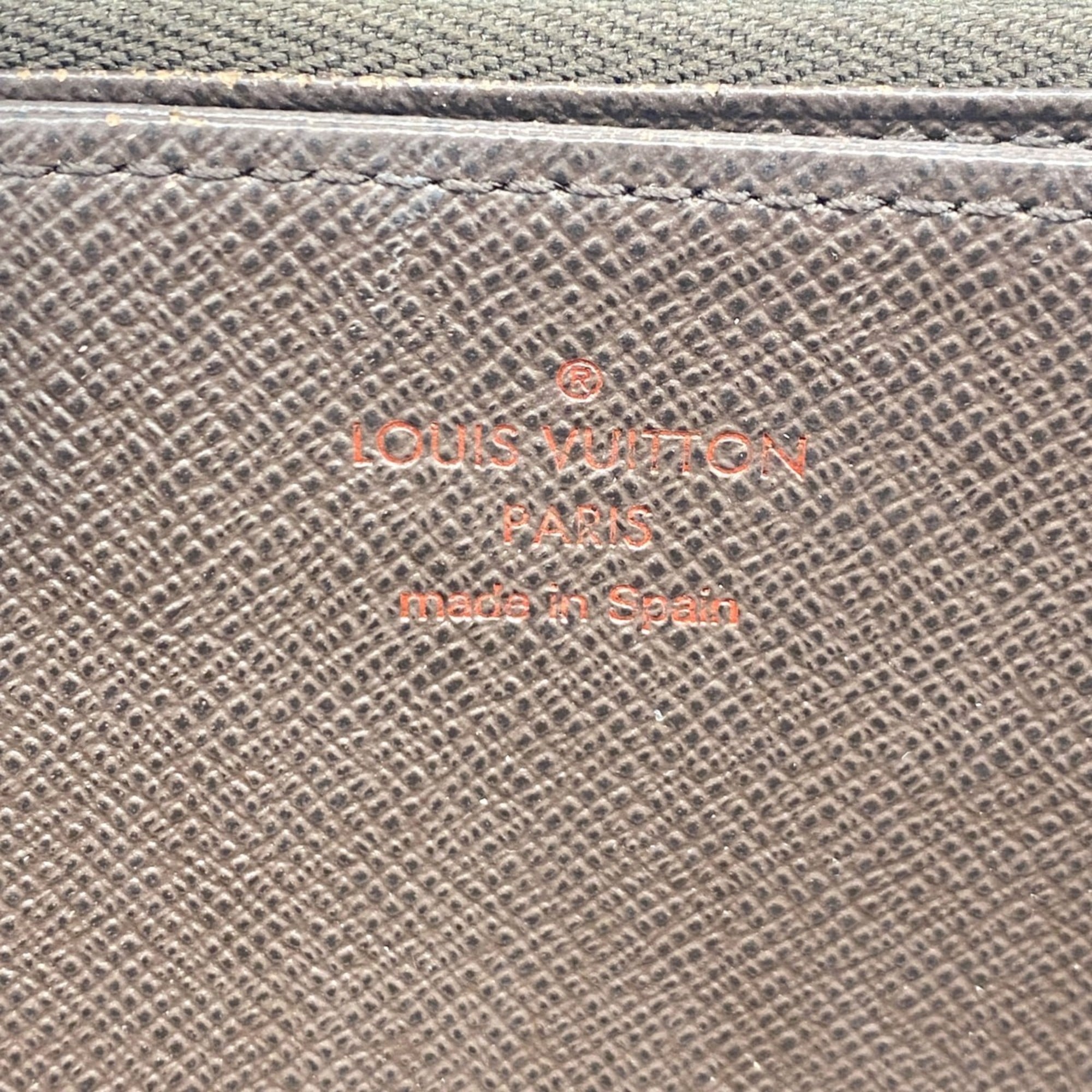 Louis Vuitton Ebene Long Wallet (Bi-Fold) (Pre-Owned)