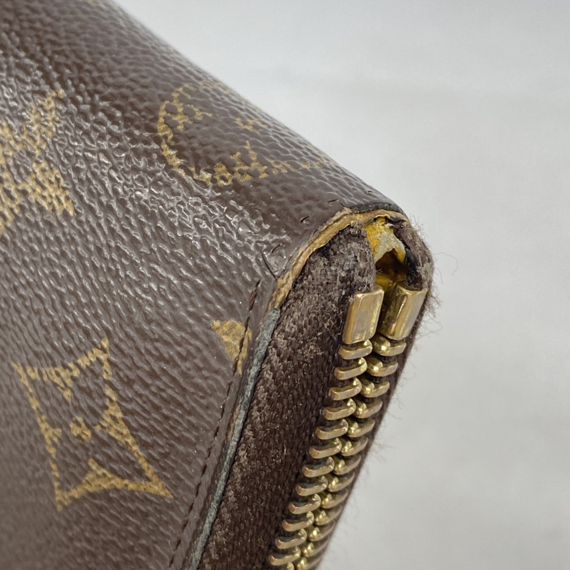 Louis Vuitton Brown Mimosa Long Wallet (Bi-Fold) (Pre-Owned)