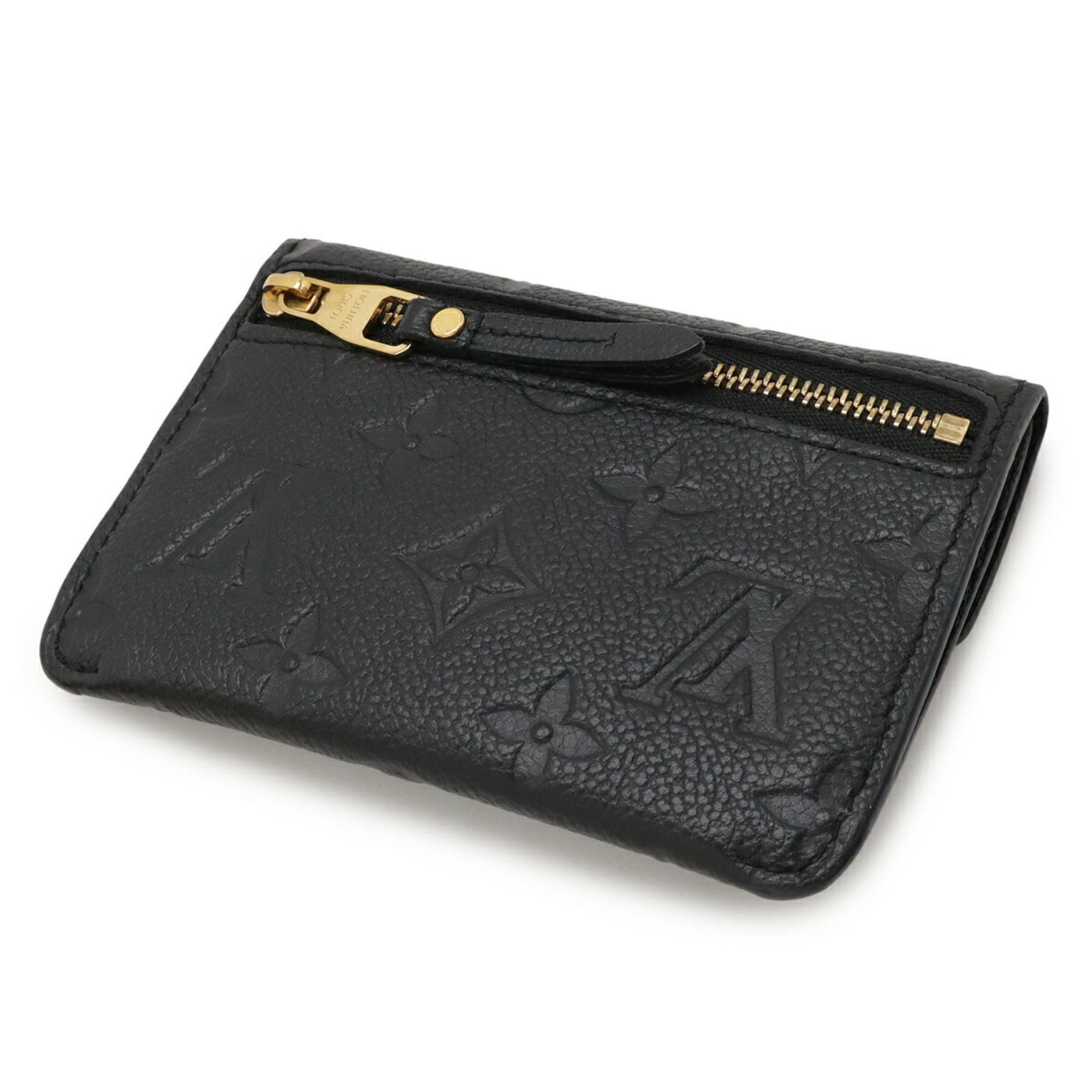 Louis Vuitton Black Noir Monogram Empreinte Coin Purse/Coin Case (Pre-Owned)