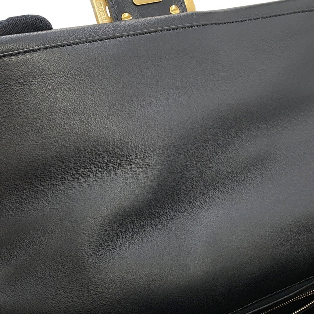 Fendi Baguette Black Shoulder Bag (Pre-Owned)