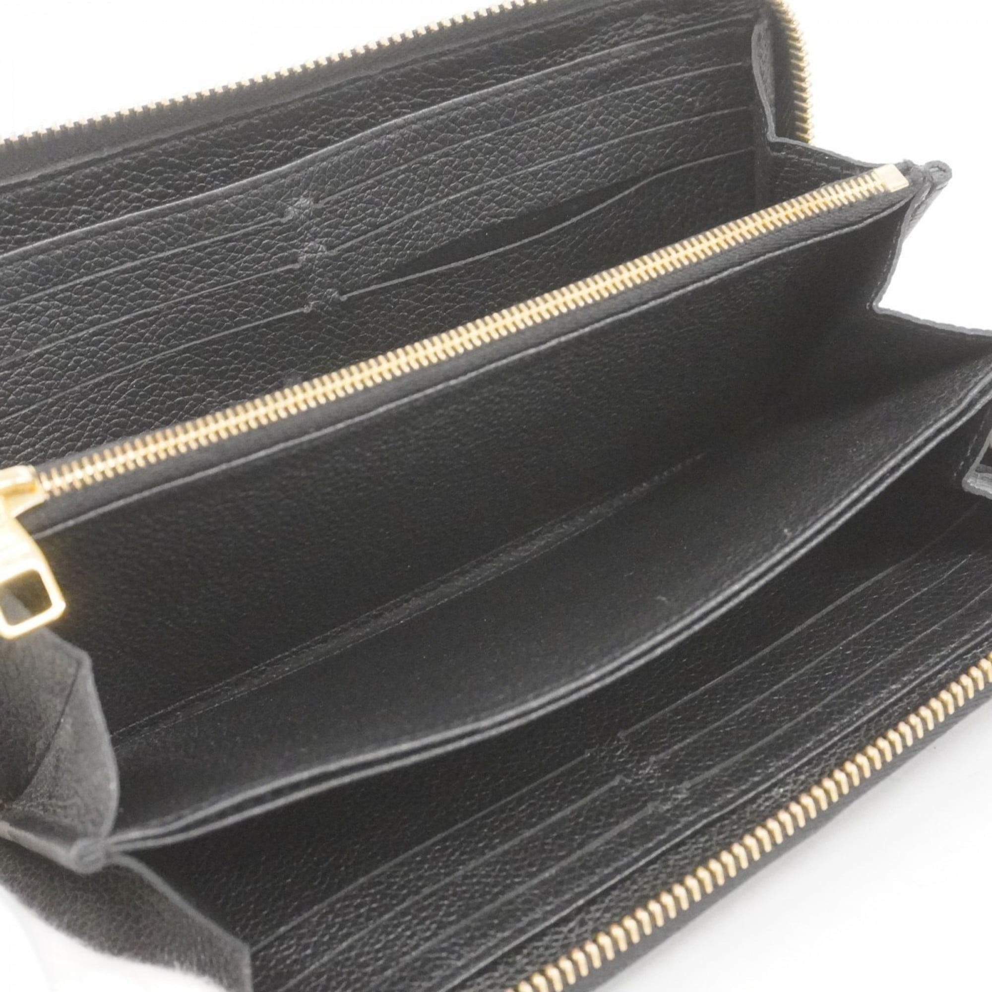 Louis Vuitton Noir Long Wallet (Bi-Fold) (Pre-Owned)