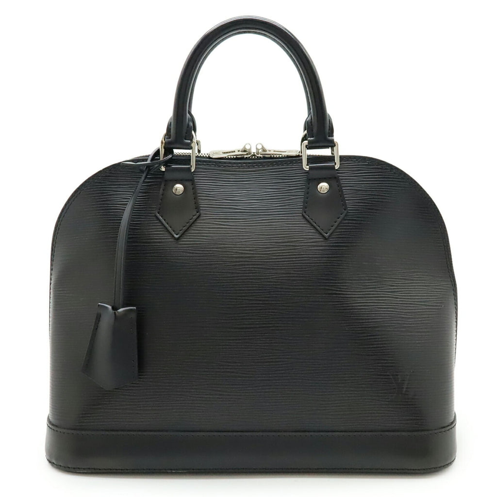 Louis Vuitton Epi Black Noir Epi Leather Handbag (Pre-Owned)