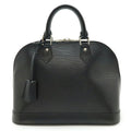 Louis Vuitton Epi Black Noir Epi Leather Handbag (Pre-Owned)