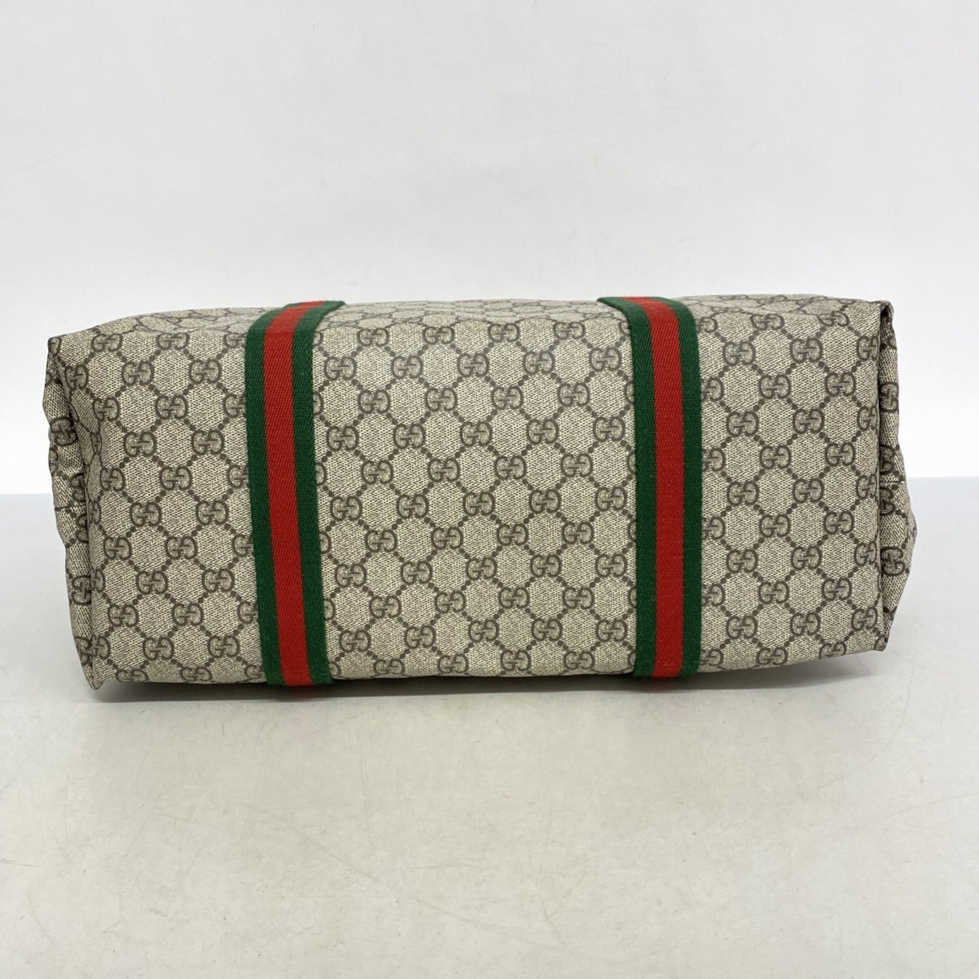Gucci Brown Pvc Tote Bag (Pre-Owned)