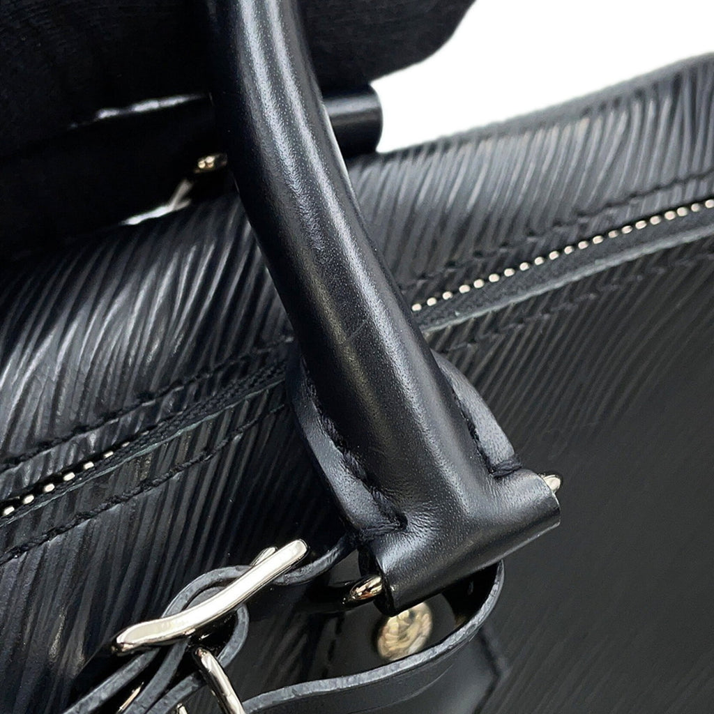 Louis Vuitton Black Noir Epi Leather Handbag (Pre-Owned)