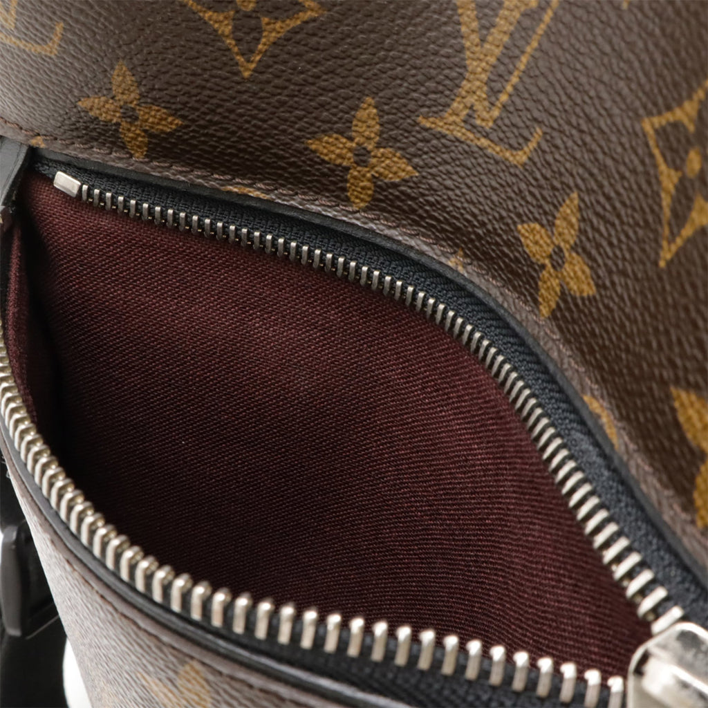 Louis Vuitton Monogram Black Brown Monogram Leather Shoulder Bag (Pre-Owned)