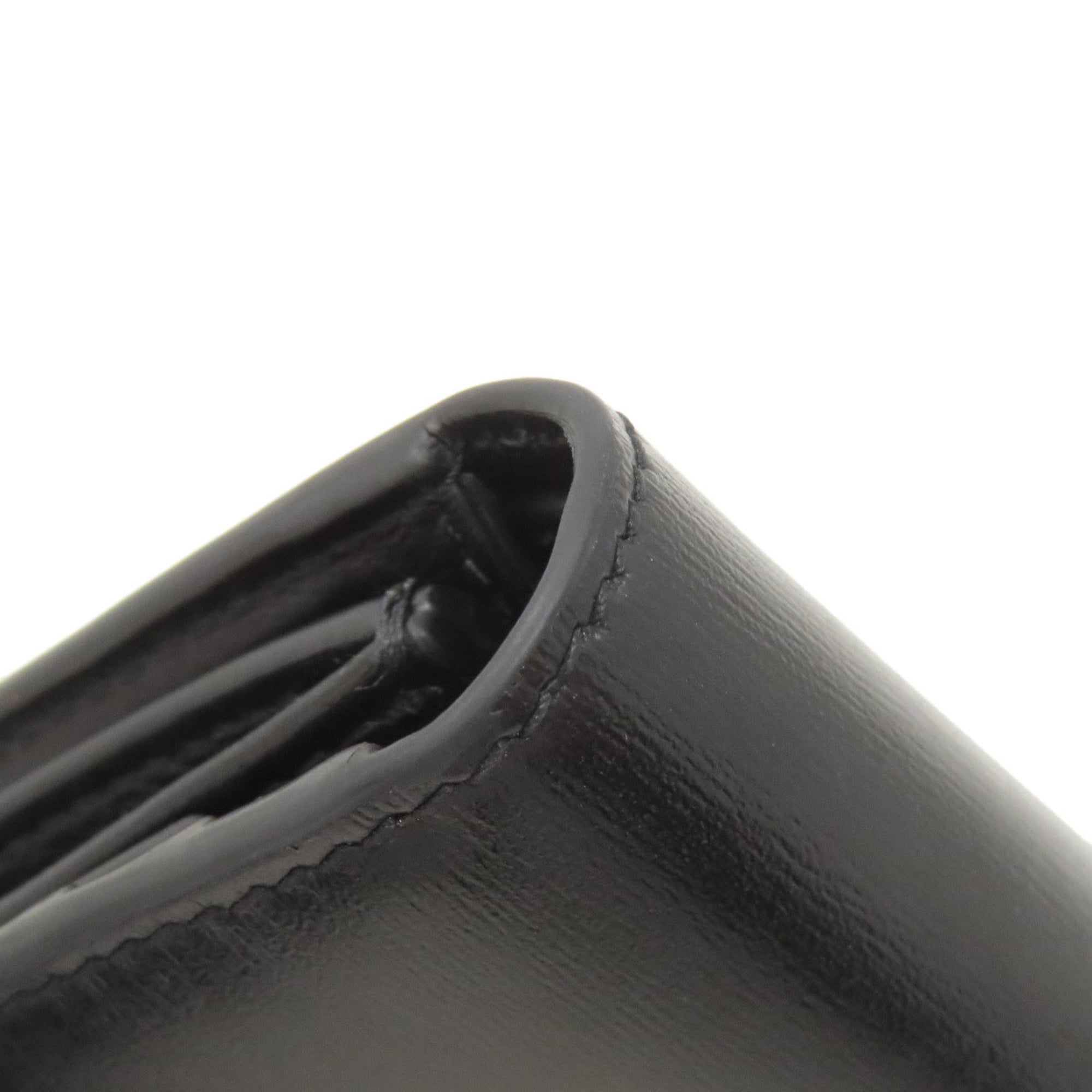 Celine Black Leather Wallet (Bi-Fold) (Pre-Owned)